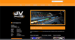 Desktop Screenshot of jvsounds.nl