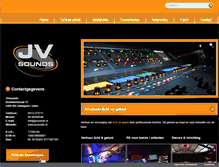 Tablet Screenshot of jvsounds.nl